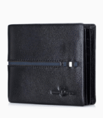 Billetera de Cuero Genuino con Bloqueo RFID